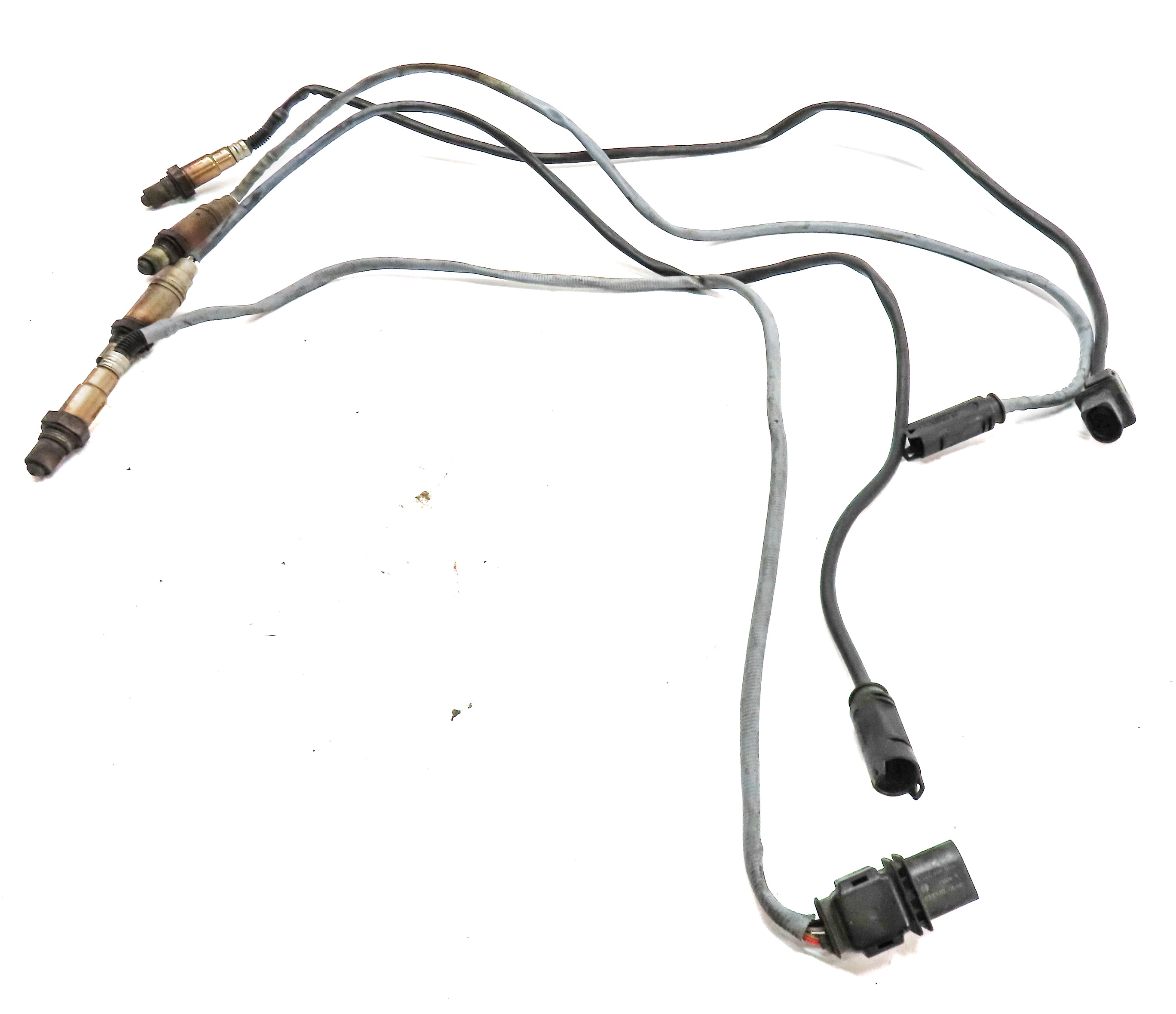 2004 BMW 325CI (E46) 2.5L (M54) ENGINE OXYGEN O2 LAMBDA PROBE WIRE SENSOR SET/4 — exact item pictured